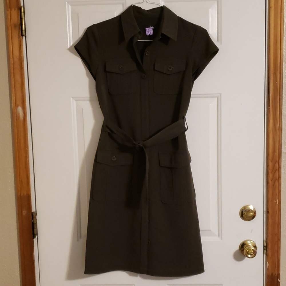 Hunter green womens dress